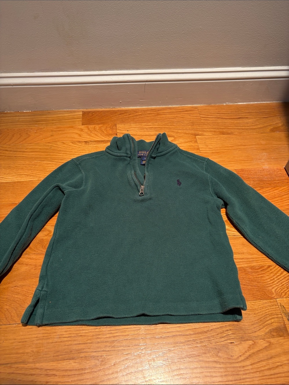 Polo by Ralph Lauren Dark Green Half-Zip Pullover